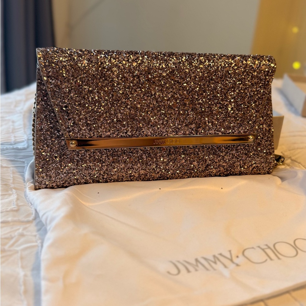 Jimmy Choo Sparkling Clutch - Brand New